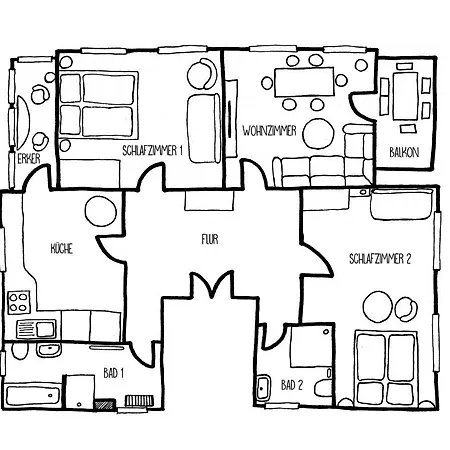Apartment Zum Bielatal *